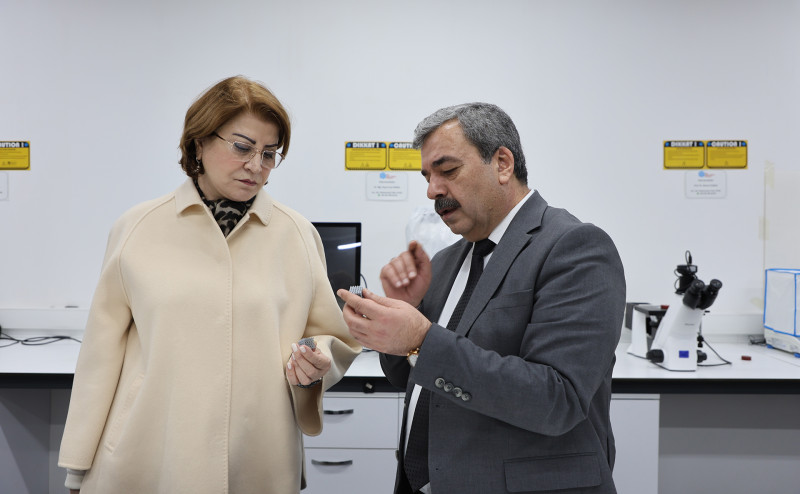 Azerbaycan Ankara Büyükelçiliği Eğitim Müsteşarı Doç. Dr. Necibe Nesibova’dan SBTÜ’ye Ziyaret