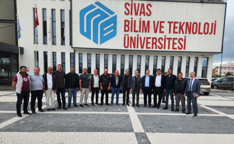 Şarkışla Ziraat Odasından SBTÜ’ye Ziyaret