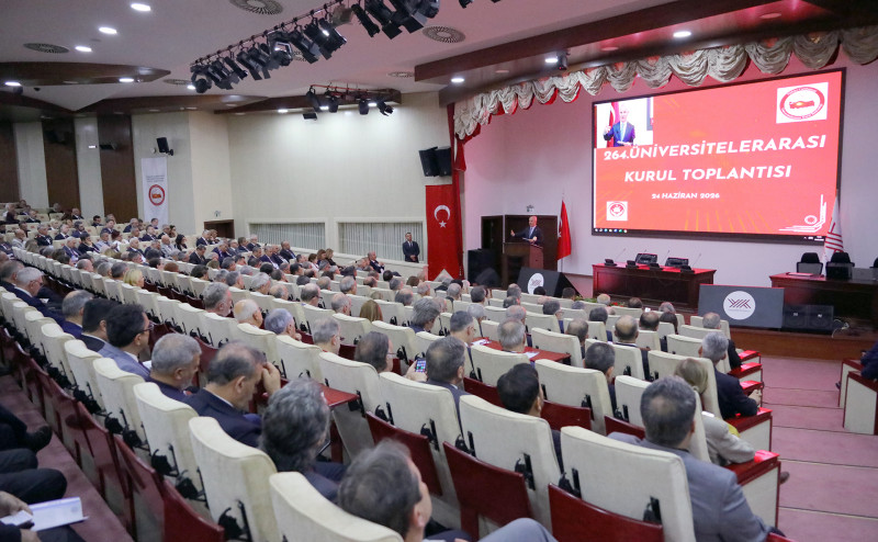SBTÜ Yönetimi 264. Üniversitelerarası Kurul Toplantısına Katıldı