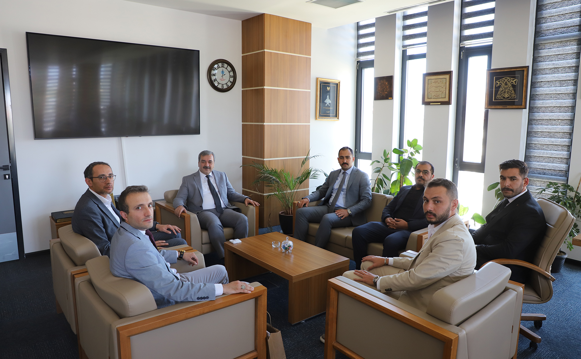 Sivas Ülkü Ocakları Yönetiminden SBTÜ Ziyareti