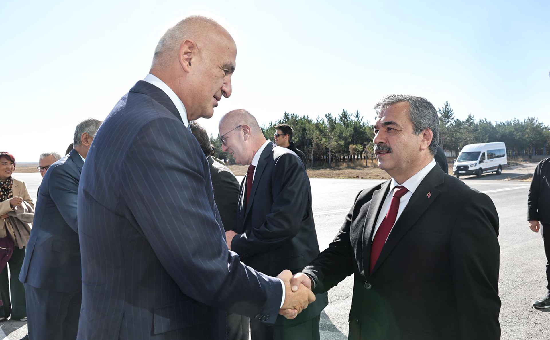 Kültür ve Turizm Bakanı Mehmet Nuri Ersoy Sivas'ta