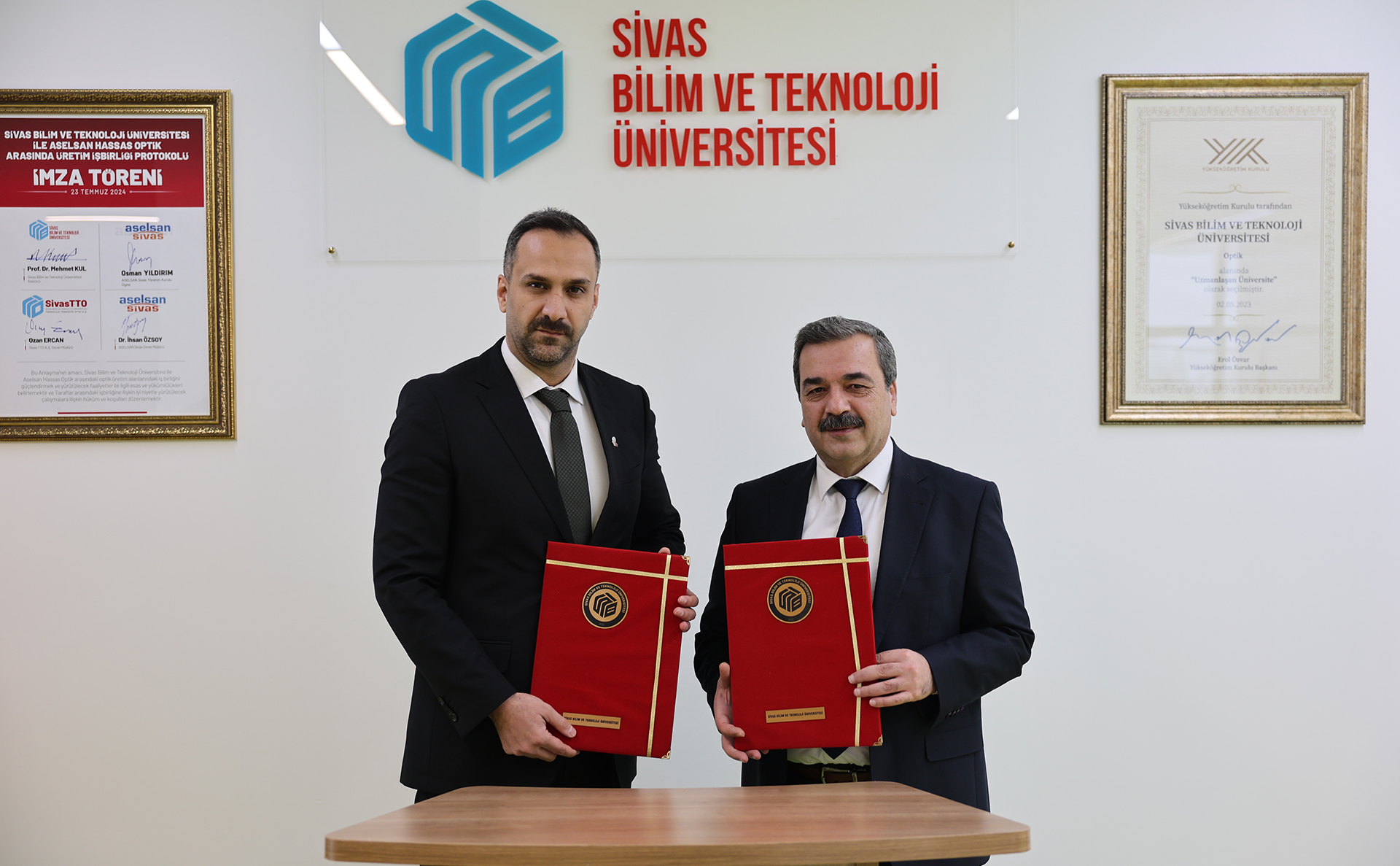 SBTÜ ve TED Sivas Koleji Arasında Protokol İmzalandı