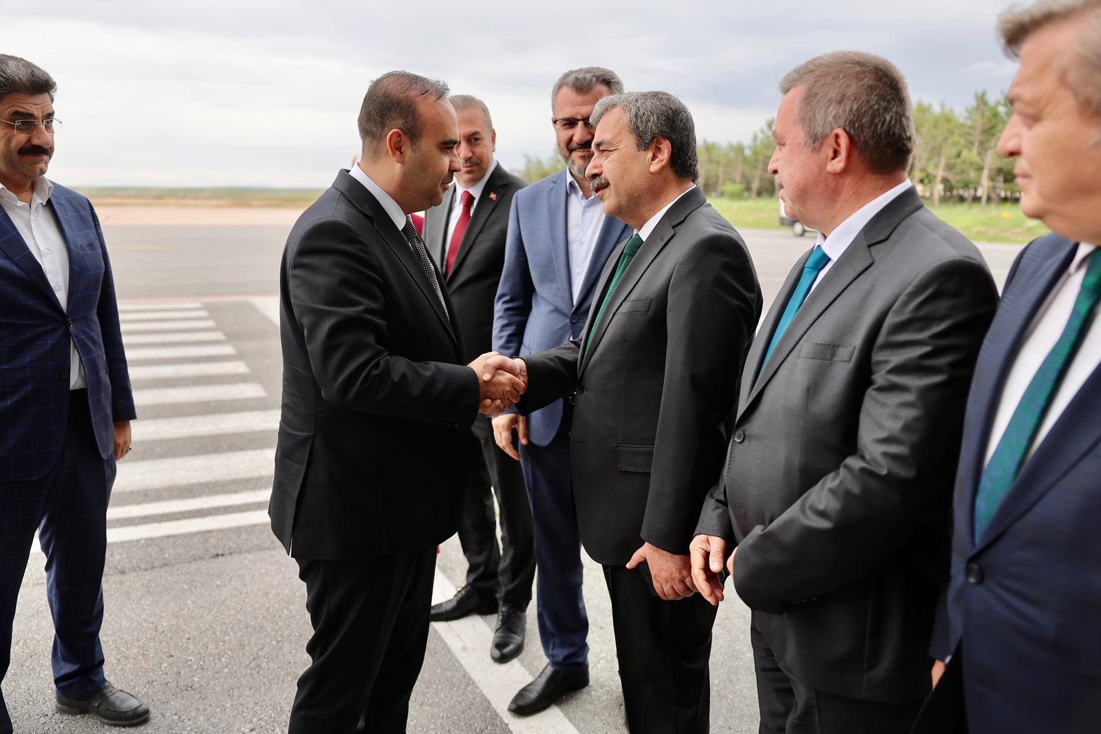 Sanayi ve Teknoloji Bakanı Mehmet Fatih Kacır’ı Karşılama Programı