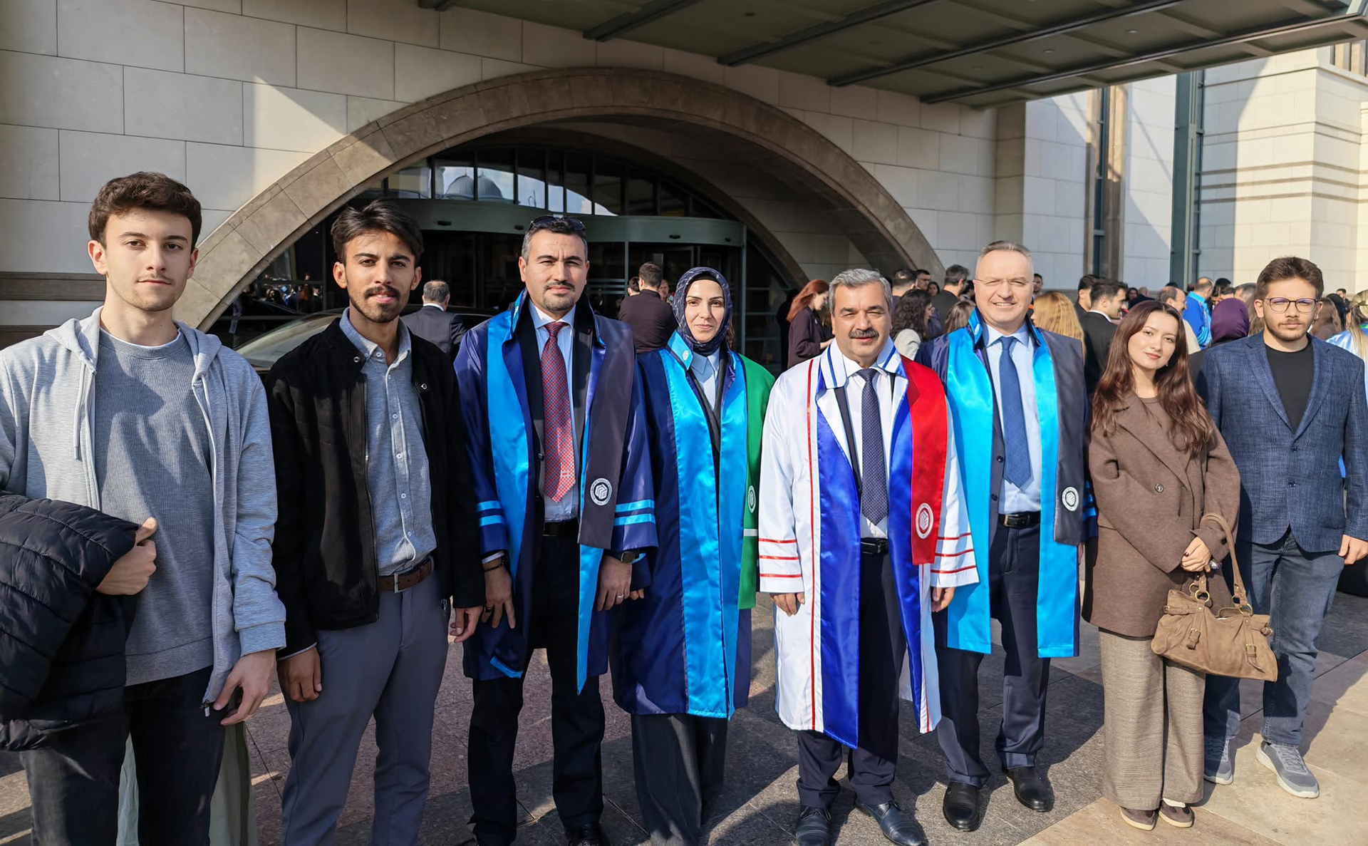 SBTÜ Heyeti, 2026-2027 Yükseköğretim Akademik Yılı Açılış Töreni’ne Katıldı