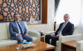 Rektörümüzün, Sivas Belediye Başkanı olarak seçilen Dr. Adem Uzun’a Ziyaret