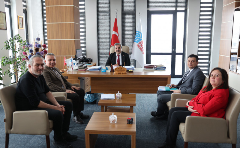 Ziraat Bankası’ndan Rektörümüze Nezaket Ziyareti