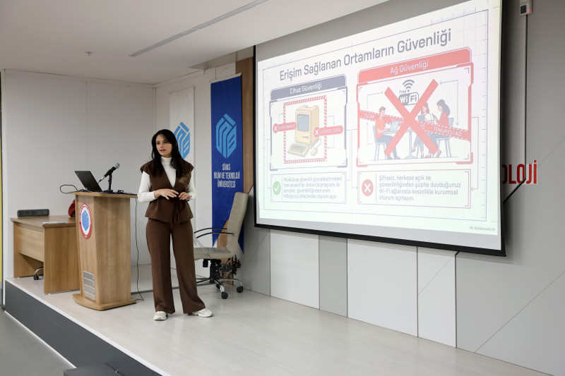 SBTÜ’de Siber Güvenlik Bilinci: E-Posta Güvenliği Eğitimi Gerçekleştirildi