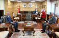 Rektörümüz Prof. Dr. Mehmet Kul’dan KSÜ Rektörü Prof. Dr. İbrahim Taner Okumuş’a Ziyaret