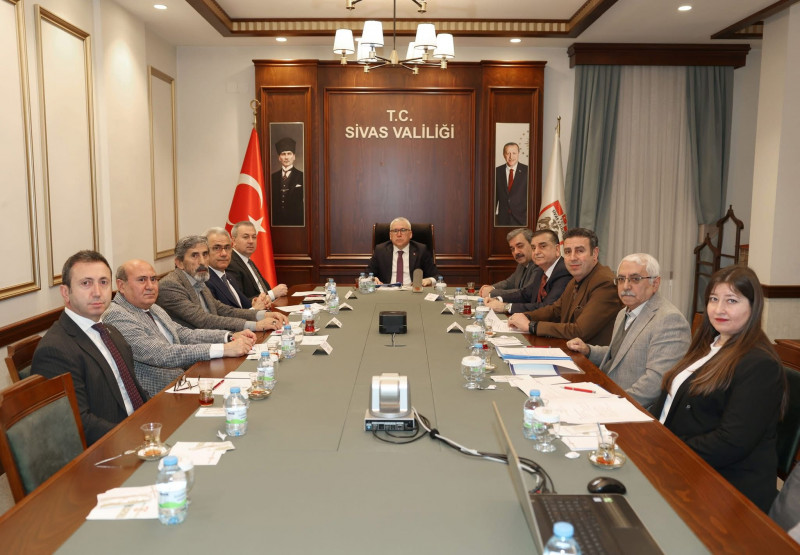 Rektörümüz Prof. Dr. Mehmet Kul, Sivas Hizmet Vakfı Toplantısına Katıldı